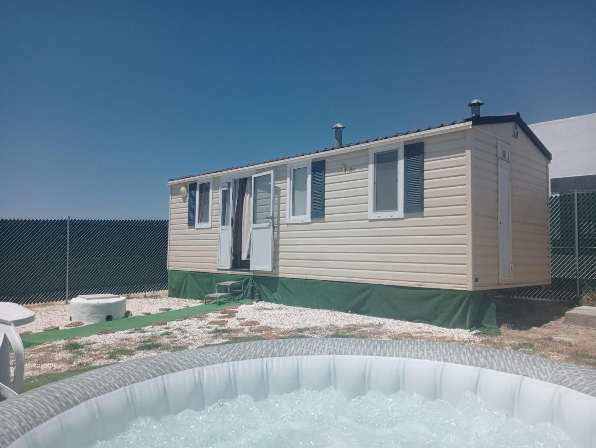 Casita Mh Acogedora Para 6 Con Jacuzzy Chiclana de la Frontera Exterior photo